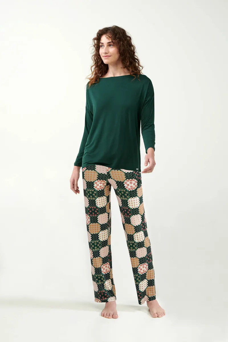 VAMP 21084 ΠΙΤΖΑΜΑ 95% ΒΙΣΚΟΖ - 5% ΕΛΑΣΤΑΝ VISCOSE SJ 65 cm