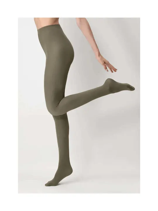 Oroblu Οpaque Γυναικείο Καλσόν 50 Den Khaki Military