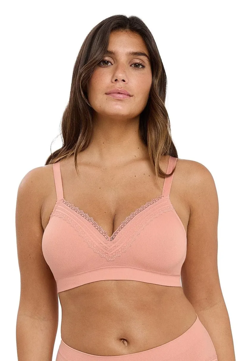Σουτιέν Wireless Agathe Sans Complexe Rose | evaunderwear 56lag98